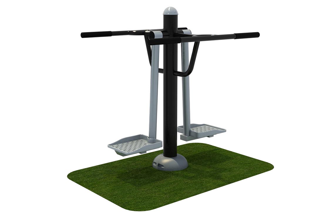 Dubbele heup swing