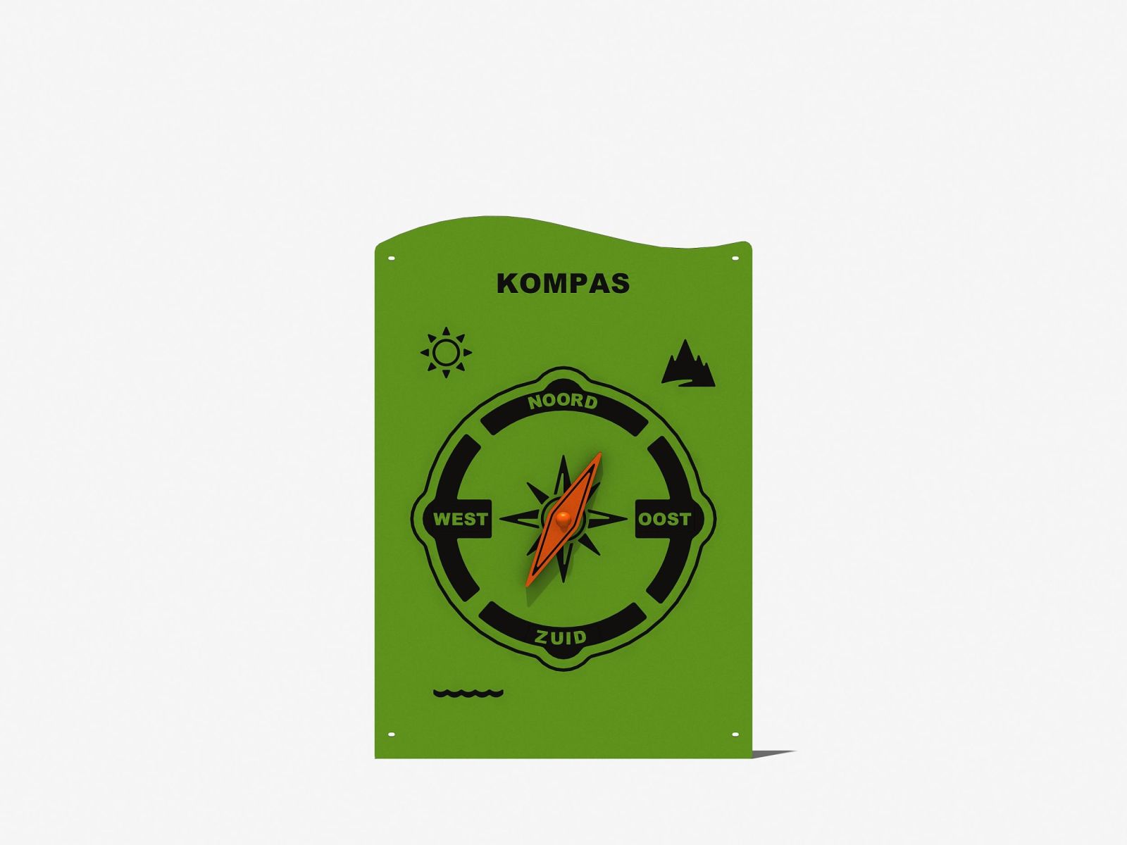 Spel paneel kompas