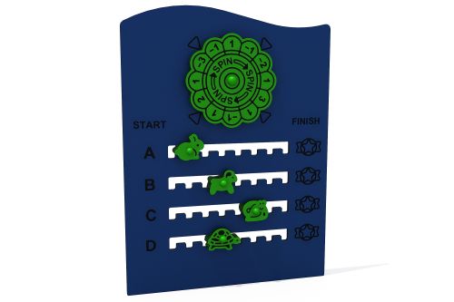 Spel paneel dieren race