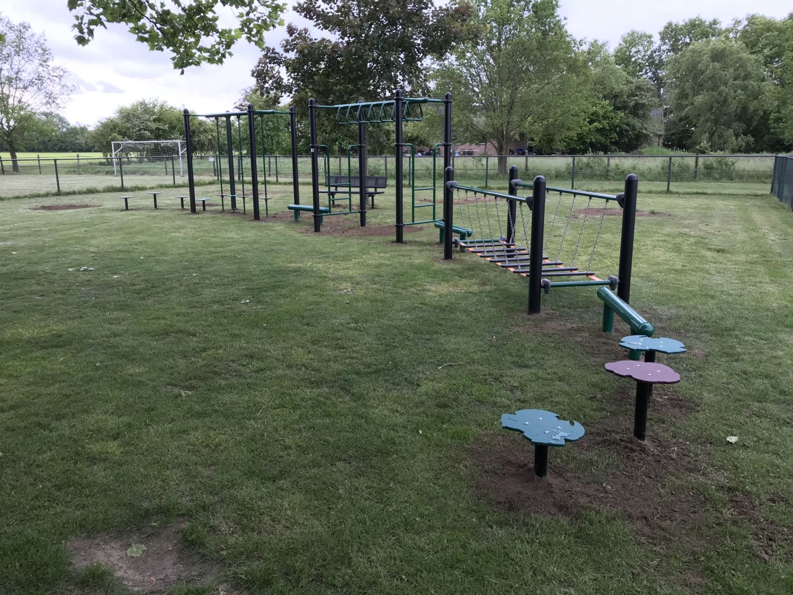 nieuwe speeltuin bij de Drostlerhoeve Eibergen