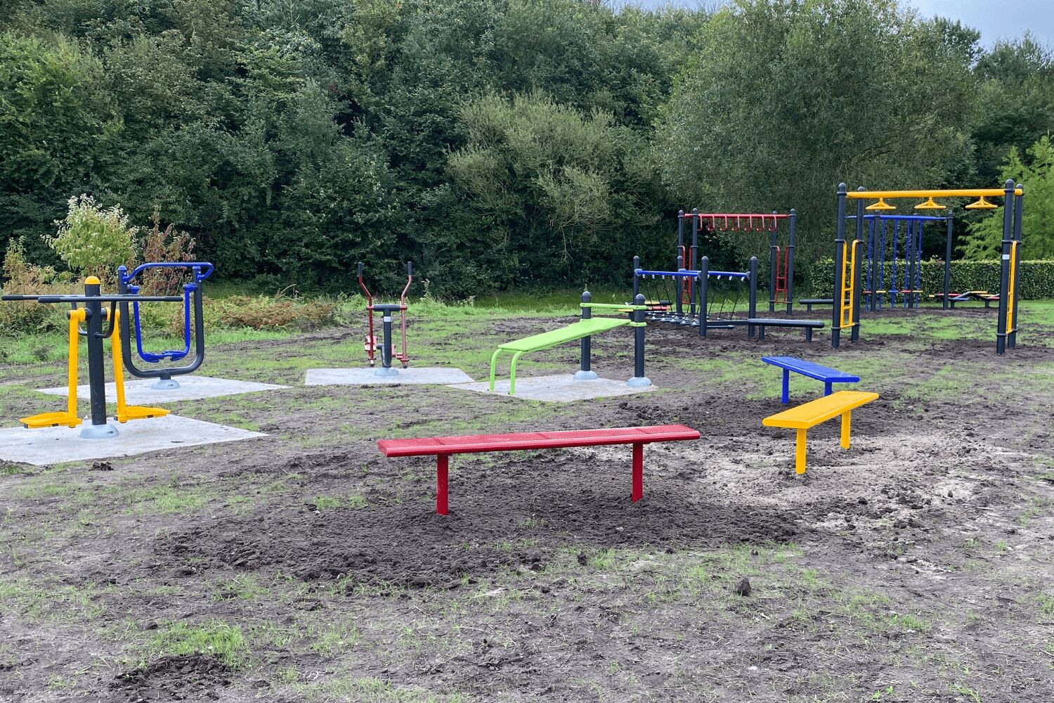 Nieuwe speelplek met sport- en speeltoestellen in gemeente Hoogeveen