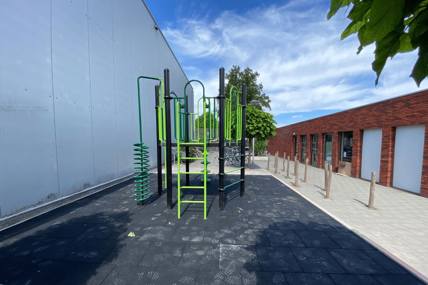 Leerlingen De Kameleon in Goirle ontwerpen zelf speeltoestel voor schoolplein