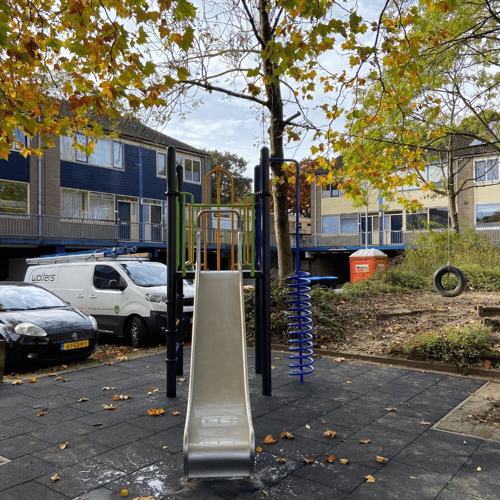 Vernieuwde speelplek aan Toutenburg in Deventer