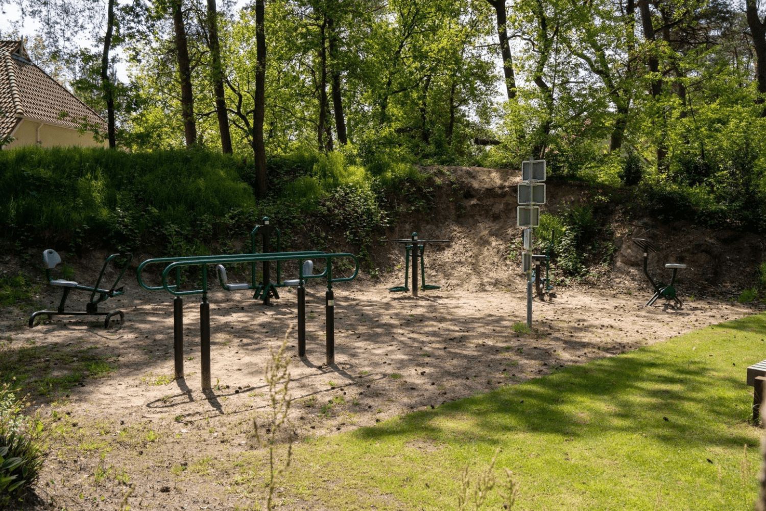 Beweegtuin in recreatiepark Landgoed ’t Wildryck Dieverbrug