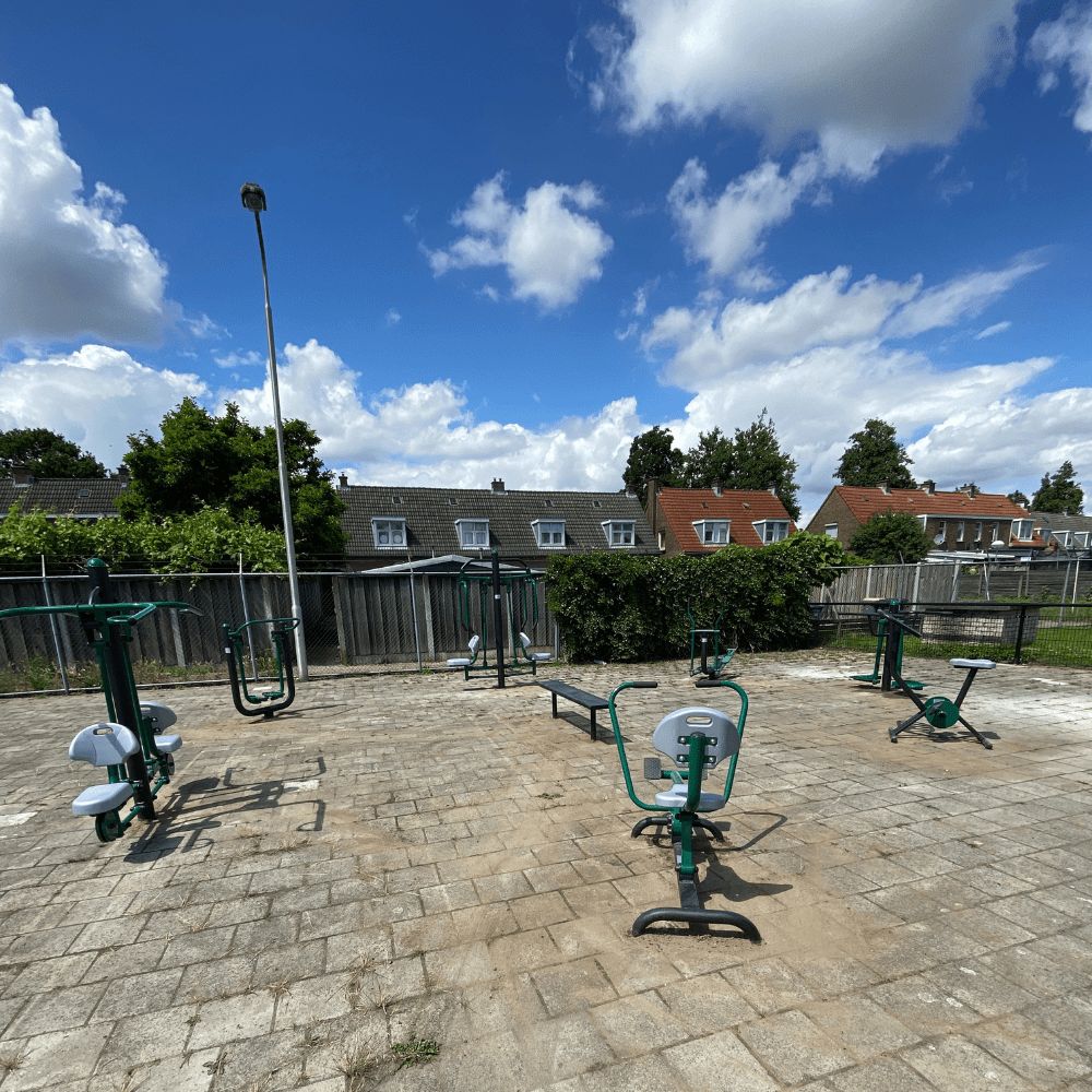 Beweegparcours bij voetbalvereniging SV DRC12 in Almelo